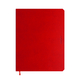 Notitieboek de KEMPEN Poppy 171x220mm blanco 192 pagina's  90gr rood