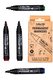 Permanent marker Artline 190  Dry Safe Eco schuin 2-5mm assorti 4 stuks