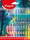 Viltstift Maped Dragon set à 12 kleuren