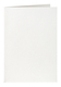 Correspondentiekaart Papicolor dubbel 105x148mm hagelwit pak à 6 stuks