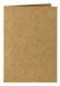 Correspondentiekaart Papicolor dubbel 105x148mm bruin pak à 6 stuks