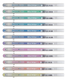Gelschrijver Sakura Gelly Roll Stardust set à 12 kleuren