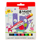 Viltstift Bruynzeel Kids Magic set à 8 kleuren