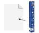 Magic-Chart Legamaster Whiteboard 600x800mm wit 25 vel