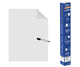 Magic-Chart Legamaster Whiteboard 600x800mm transparant 25 vel
