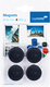 Magneet Legamaster 30mm 850gr zwart 4 stuks