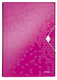Projectmap Leitz WOW voor A4 6 vaks PP roze
