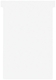 T-kaart Nobo nr.4 112mm wit 100 stuks