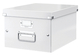 Opbergdoos Leitz Click & Store WOW middel gerecycled karton 281x200x370mm wit