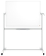 Whiteboard Nobo kantelbord mobiele 90x120cm staal