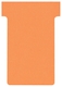 T-kaart Nobo nr.2 48mm oranje 100 stuks
