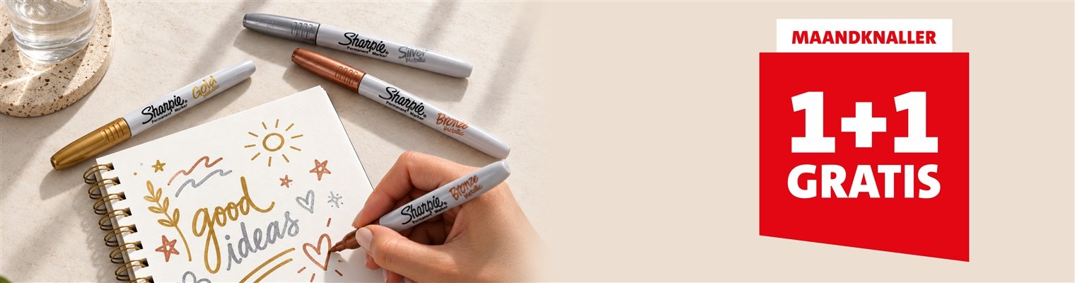 Maandknaller! Sharpie